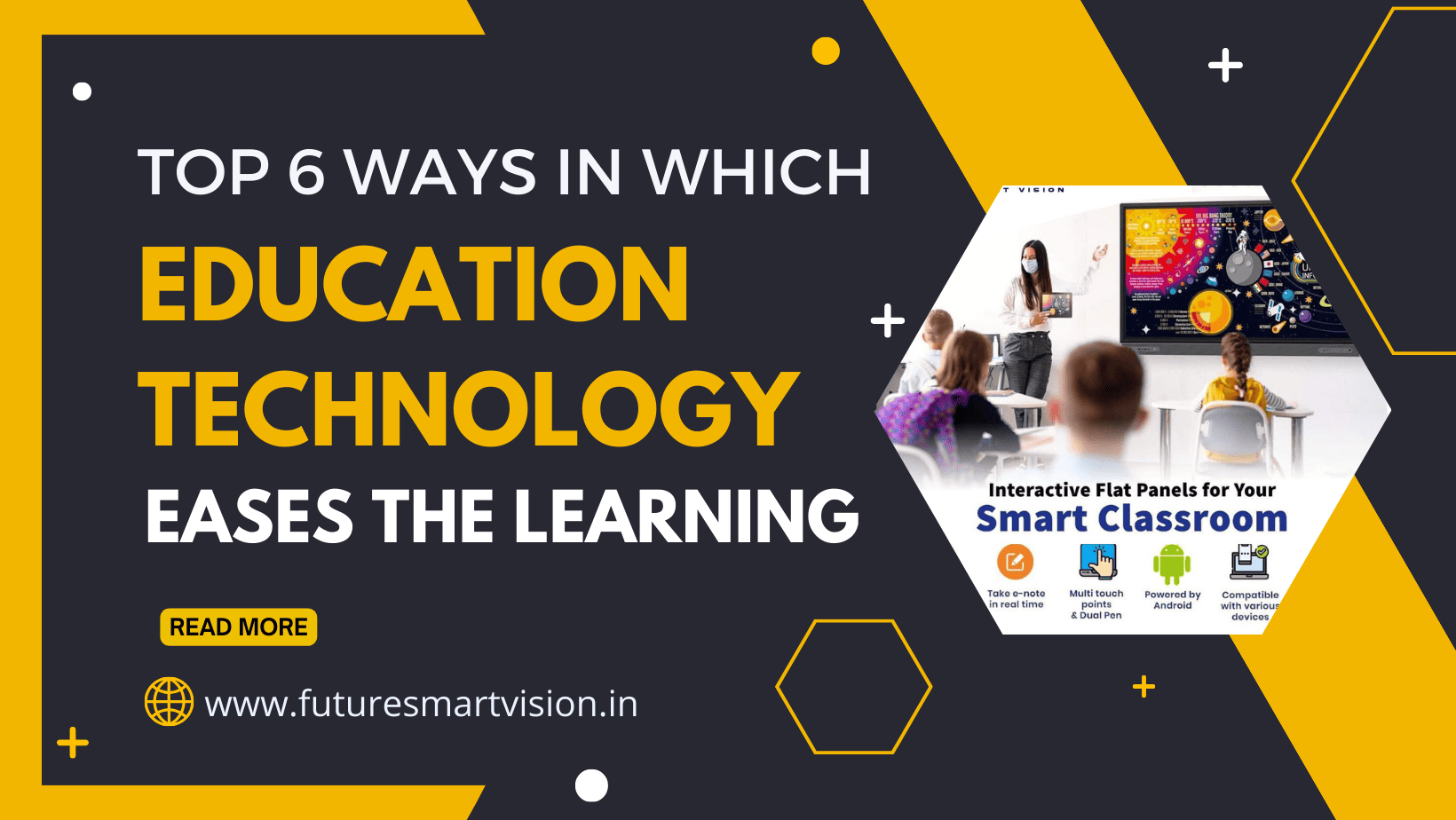 Top 6 Ways in which education technology eases the learning